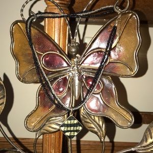 Black and gray necklace